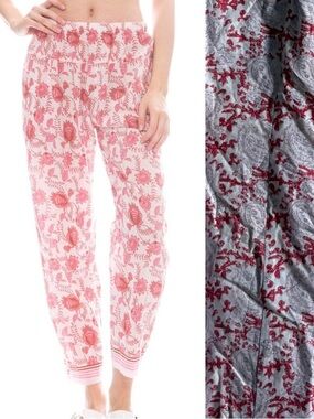 Xirena Sz XS Payton Cotton Floral Casual Ligth Pants